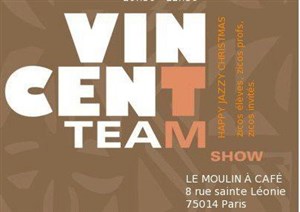 Affiche de Vincent Team Show | Happy Jazzy Christmas