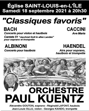 Affiche de Orchestre Paul Kuentz