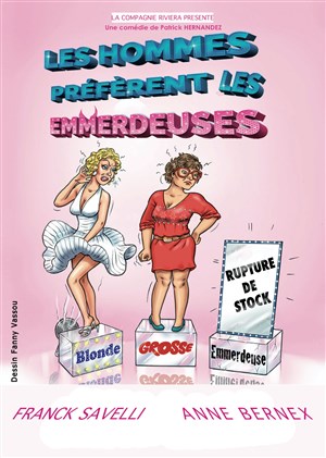 Affiche de Les hommes préfèrent les emmerdeuses