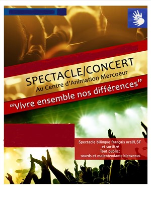Affiche de Vivre ensemble nos différences
