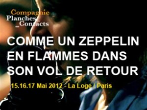 Affiche de Comme un zeppelin en flammes dans son vol de retour