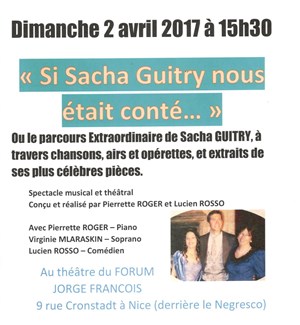 Affiche de Et si Sacha Guitry nous était conté...