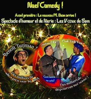 Affiche de Noël Comedy Show