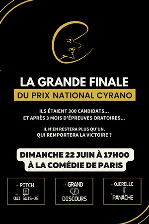 Affiche de La Finale du Prix National Cyrano