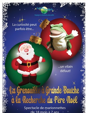 Affiche de La grenouille à grande bouche à la recherche du Père Noël