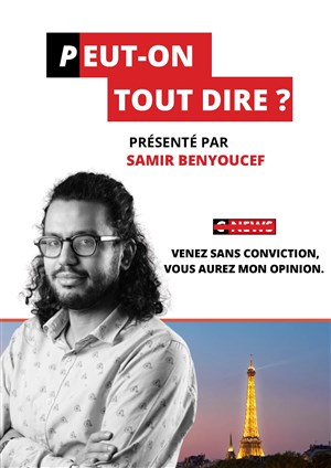 Affiche de Samir Benyoucef dans Peut-on tout dire ?