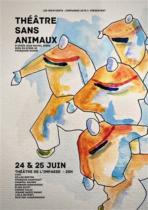 Affiche de Théâtre sans animaux