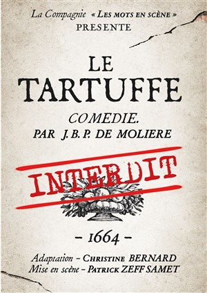 Affiche de Tartuffe Interdit
