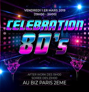 Affiche de Soirée Celebration 80s : 100% Années 80