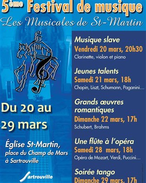 Affiche de Soirée Tango