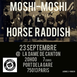 Affiche de Moshi Moshi + Horse Raddish