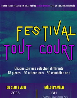 Affiche de Festival Tout Court