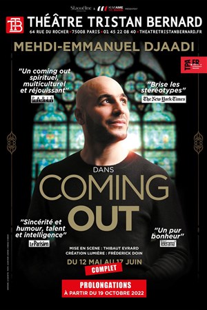 Affiche de Mehdi-Emmanuel Djaadi dans Coming-Out