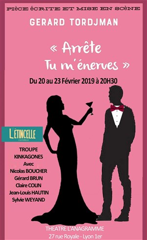 Affiche de Arrête, tu m'énerves