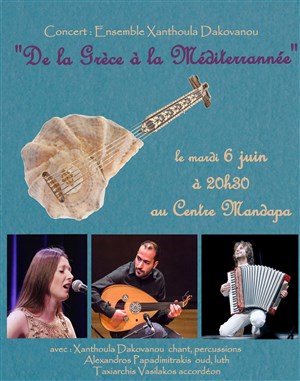 Affiche de De la Grèce à la Méditerranée