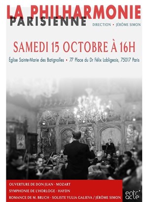 Affiche de La Philarmonie Parisienne