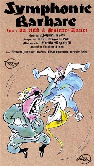 Affiche de Symphonie barbare ou du rififi à Sainte Anne