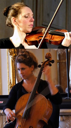 Affiche de Sonate en duo : Lucile Perrin, Marieke Bouche