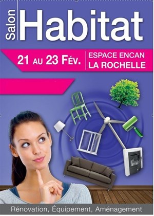 Affiche de Salon de l'habitat de La Rochelle