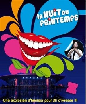 Affiche de La Nuit du Printemps du Rire 2012