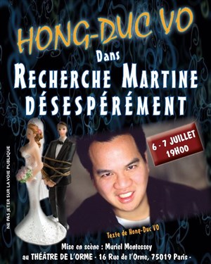 Affiche de Recherche martine désepérément