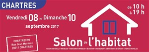 Affiche de Salon de l'Habitat de Chartres | 2017