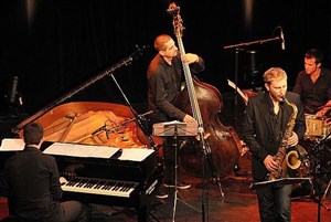 Affiche de Fred Nardin & Jon Boutellier Quartet + very special guest !