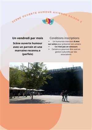 Affiche de Juste de l'humour Avignon | Saison 2
