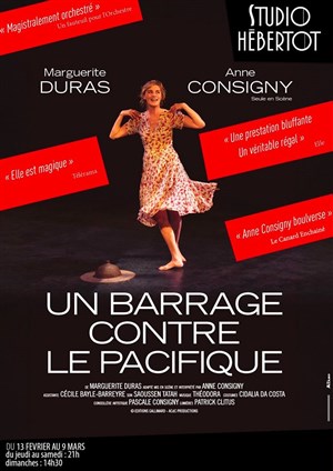 Affiche de Un barrage contre le Pacifique | avec Anne Consigny