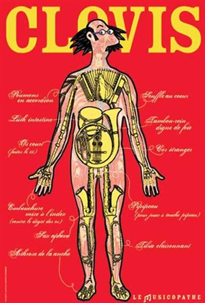 Affiche de Clovis le Musicopathe