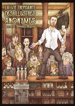 Affiche de La Vie Trépidante Des Illustres Anonymes
