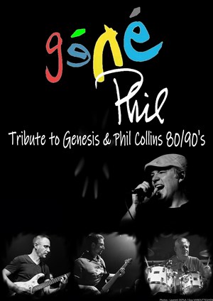 Affiche de Concert Généphil : Tribute to genesis & Phil Collins 80/90s