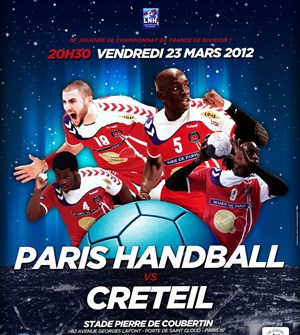 Affiche de Paris Handball - Créteil