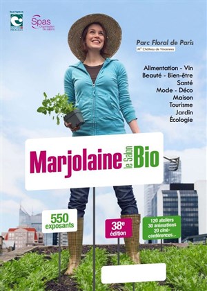 Affiche de Marjolaine, le Salon Bio | 38ème édition