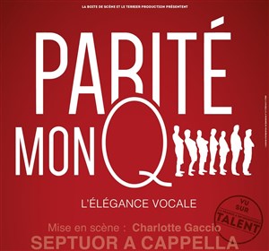 Affiche de Parité mon Q. | L'élégance vocale