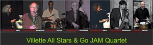 Affiche de Villette All Stars & Go Jam Quartet