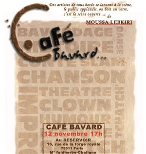 Affiche de Le Café Bavard de Moussa Lebkiri | Invité : Azal Belkadi