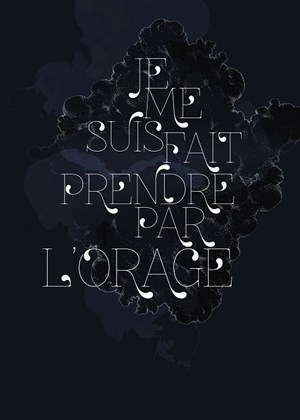 Affiche de Je me suis fait prendre par l'orage