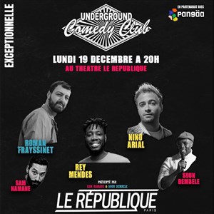 Affiche de Underground comedy club