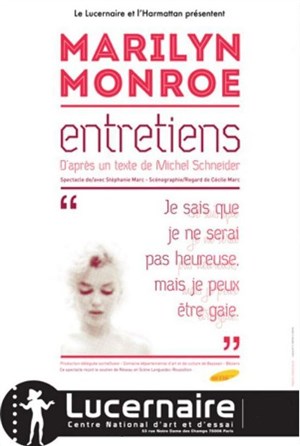 Affiche de Marilyn Monroe - Entretiens