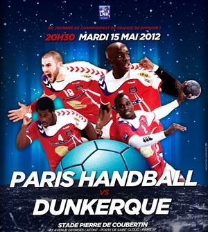 Affiche de Paris Handball - Dunkerque