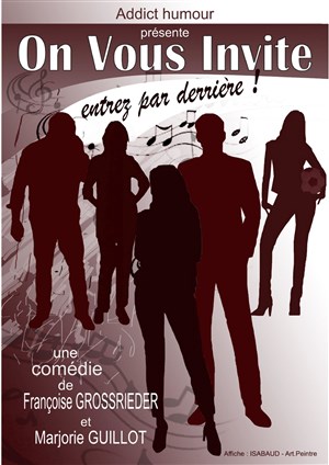 Affiche de On vous invite, entrez par derrière !