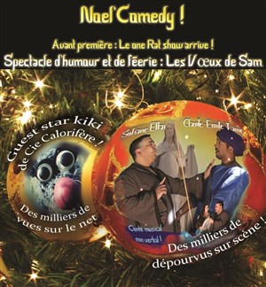 Affiche de Noël Comedy Show