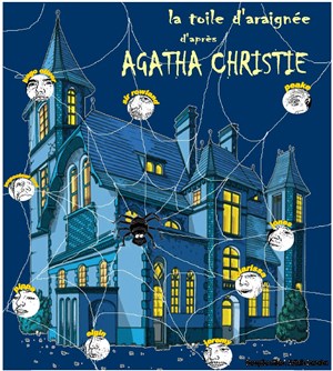 Affiche de La Toile d'Araignée d'Agatha Christie