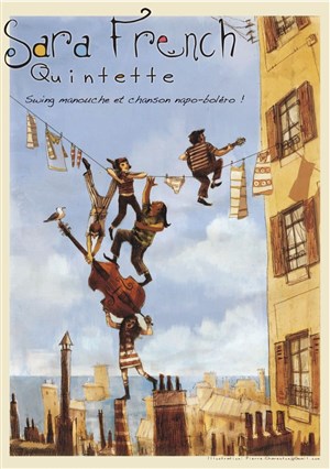 Affiche de Swing et chansons Napo-Boléro