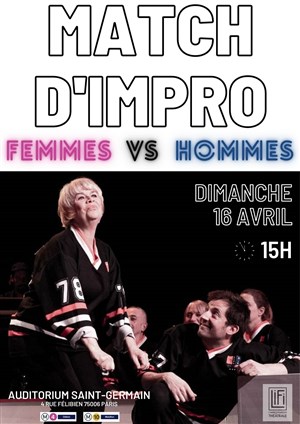 Affiche de Match d'impro : Femmes vs Hommes