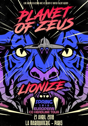 Affiche de Planet of Zeus + Lionize