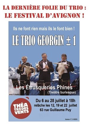 Affiche de Le Trio Georgin + ou - un