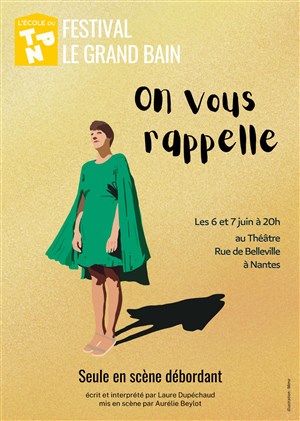 Affiche de On vous rappelle