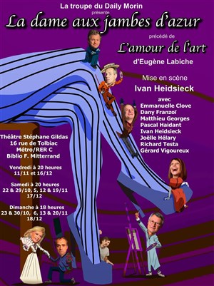 Affiche de La dame aux jambes d'azur